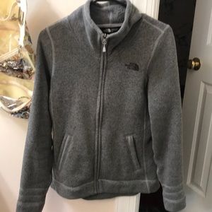 north face gray jacket
